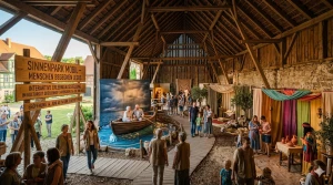 Kirche in der Scheune: „Sinnenpark mobil“ bringt Neues Testament zum Erleben nach Garbisdorf