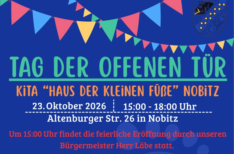 Kita „Haus der kleinen Füße“ in Nobitz lädt zum Tag der offenen Tür ein | 