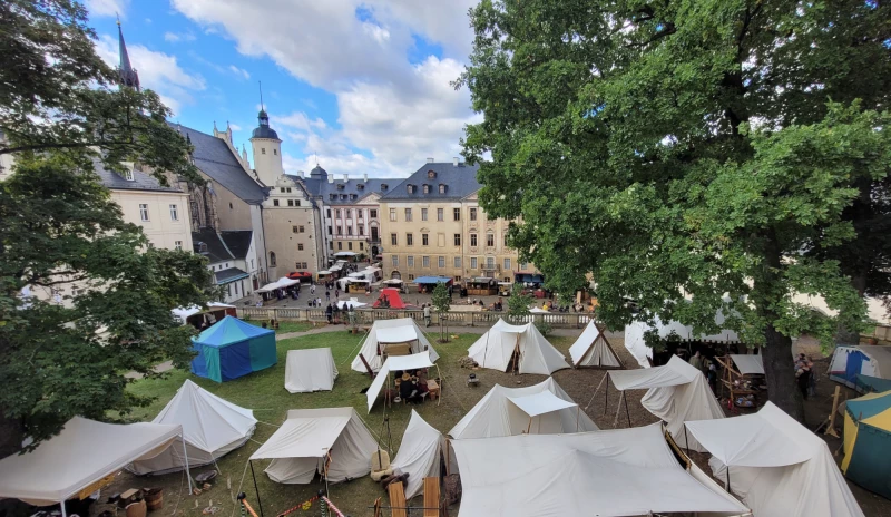 Veränderte Eintrittspreise für Ausstellungen im Residenzschloss | Historisches Schlossspektakel 2023