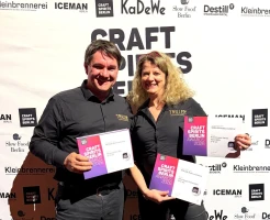 Drei Auszeichnungen in Berlin für die TRILLER Hofmanufaktur aus Plottendorf