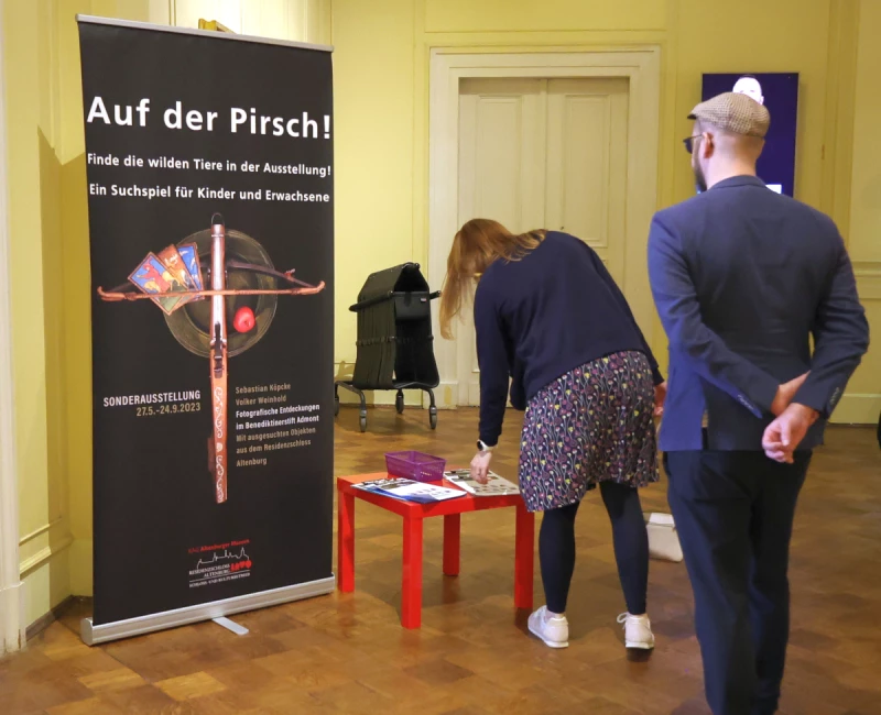 Finissage - Ausstellungen „Alles in einer Hand – 100 Jahre Spielkartenmuseum Altenburg“ und „Zum Fressen gern" enden | Suchspiel „Auf der Pirsch“ im Schloss- und Spielkartenmuseum Altenburg

 