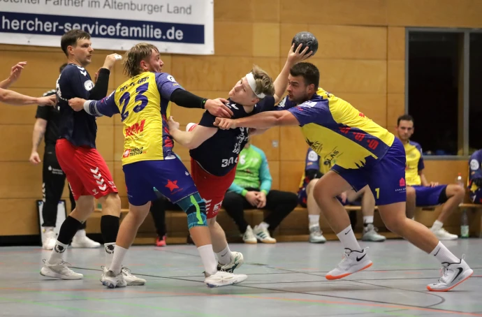 VorschauBild - Aufbau Altenburg verspielt Sieben-Tore-Führung – Derby endet remis