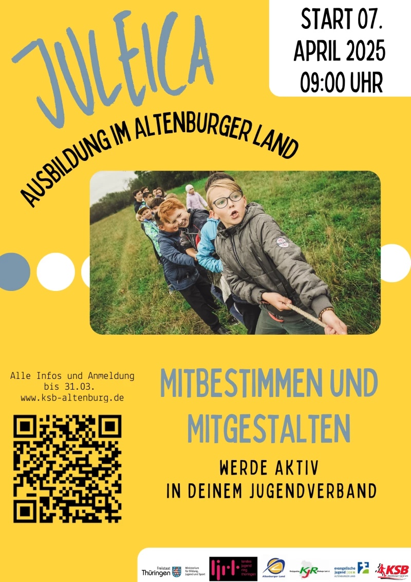 Engagiere Dich ehrenamtlich: JULEICA-Ausbildung im Altenburger Land | 