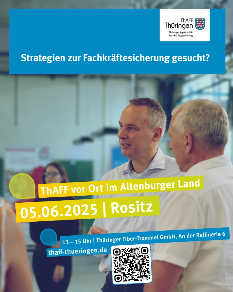 ThAFF vor Ort im Altenburger Land – zur Sicherung des Fachkräftebedarfs | 