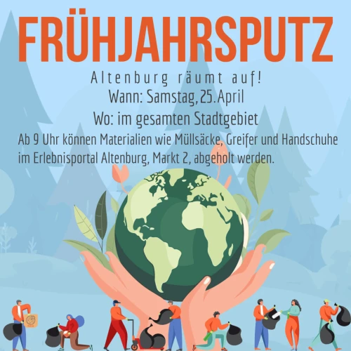 VorschauBild - Altenburg räumt auf: Frühjahrsputz am 25. April