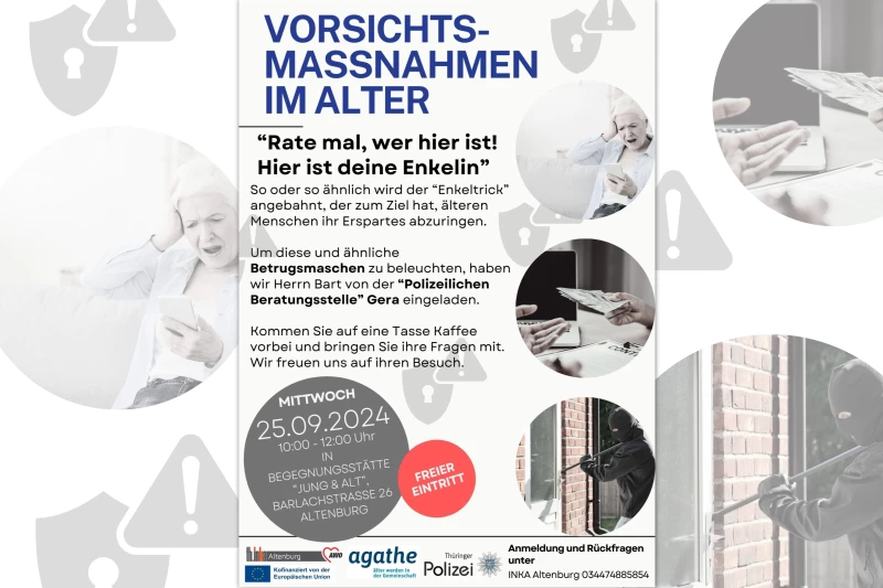 Gespräch zu Vorsichtsmaßnahmen im Alter | 