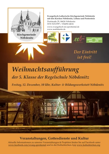 VorschauBild - Weihnachtsprogramm der Staatlichen Regelschule Nöbdenitz