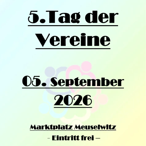 VorschauBild - 5. Tag der Vereine in Meuselwitz