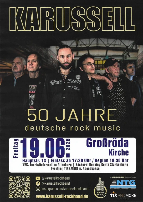 KARUSSELL - 50 Jahre deutsche Rock Musik