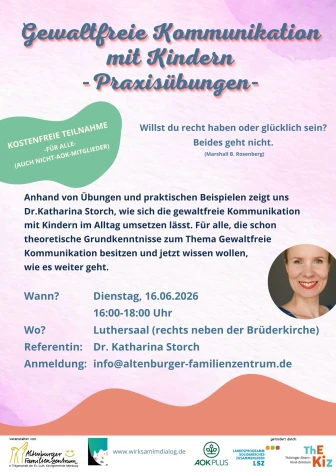 VorschauBild - Gewaltfreie Kommunikation - Praxisübungen