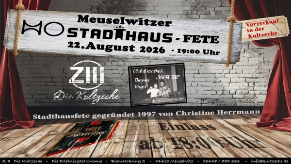 26. Meuselwitzer Stadthausfete
