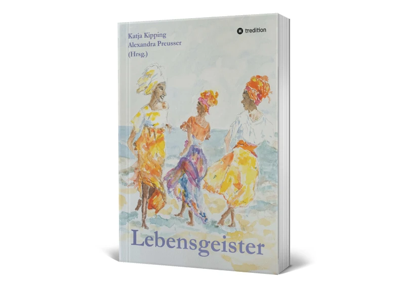 „Lebensgeister. Texte und Bilder“ – Buchvorstellung in der Stadtbibliothek Meuselwitz | Buchcover "Lebensgeister"