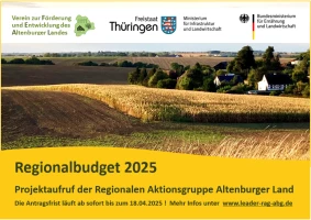 LEADER-Aktionsgruppe Altenburger Land beantragt bis zu 200.000 EUR Fördermittel für 2025