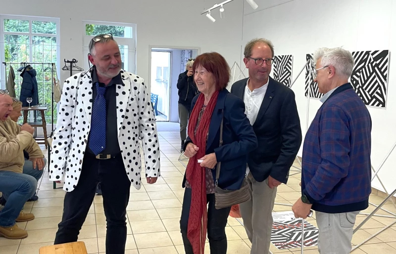Ausstellung „Gestreift vom Tode“ von Jean Kirsten im Kunstraum Altenburg | 