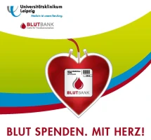 Blut spenden. Mit Herz!