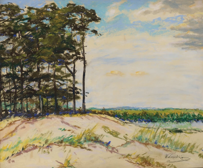 Veranstaltungen der Altenburger Museen im November 2025 | KUNSTWAND: Walter Leistikow, Märkische Landschaft, o. J.