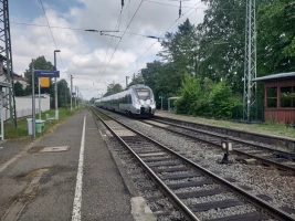 Bauarbeiten zur Erneuerung der Bahnsteig- und Gleisanlagen in Regis-Breitingen / Treben-Lehma 