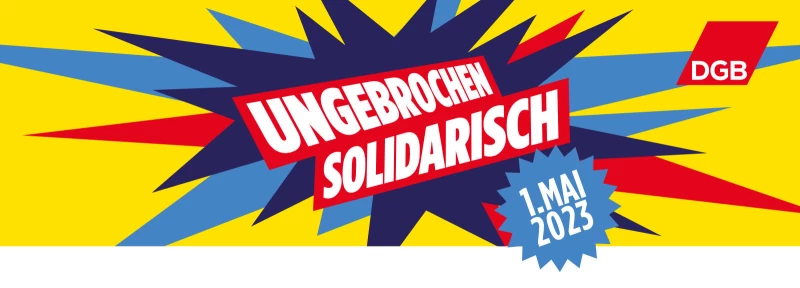 „Ungebrochen Solidarisch“ - DGB lädt am 1. Mai 10 Uhr zu Kundgebung auf den Altenburger Markt | 