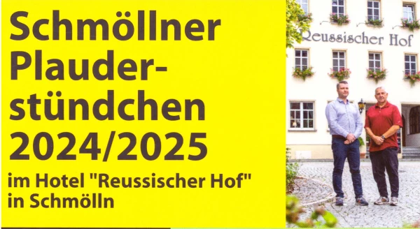 Schmöllner Plauderstündchen - Manuel Schmid, Marek Arnold u. Ekki Dressler