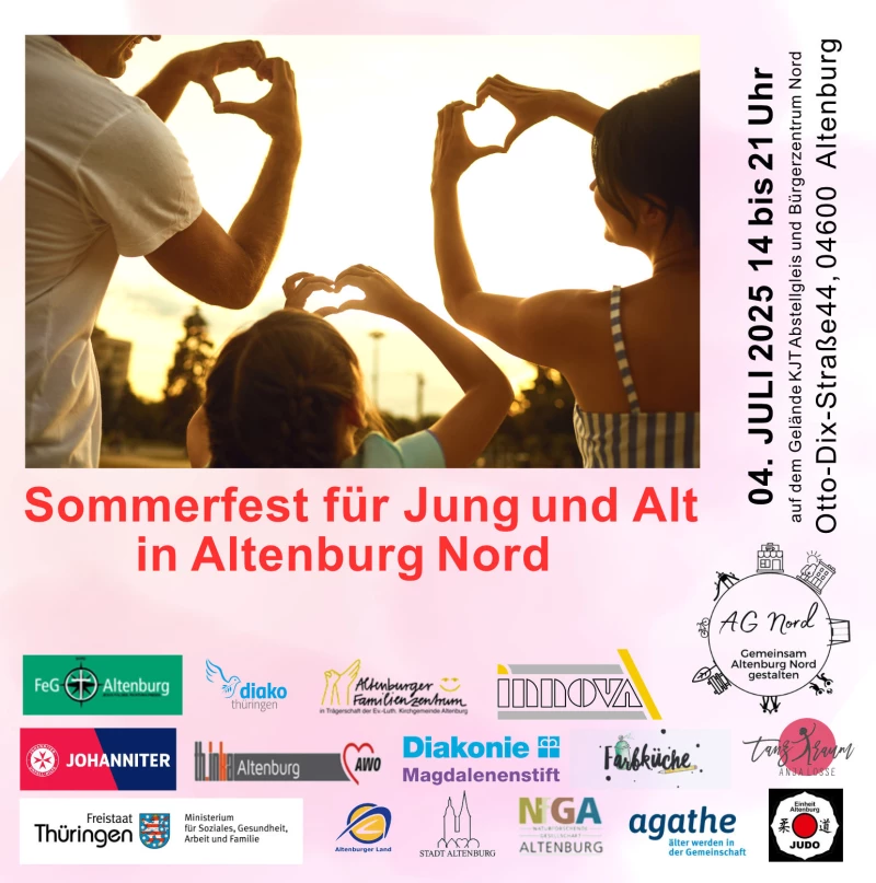 Sommerfest für Jung und Alt in Altenburg Nord | 