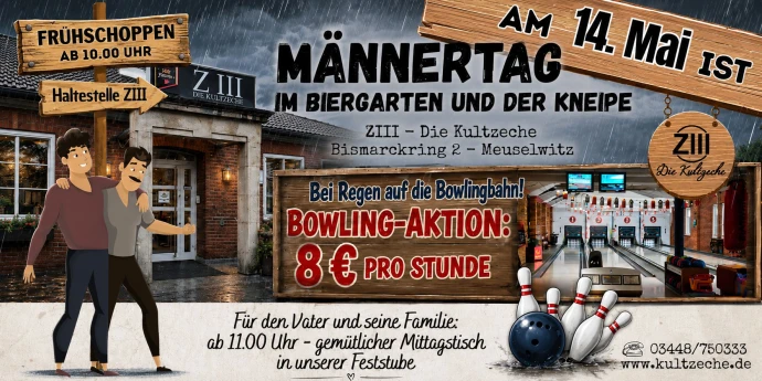 VorschauBild - Männertag 2026 in der Kultzeche Meuselwitz