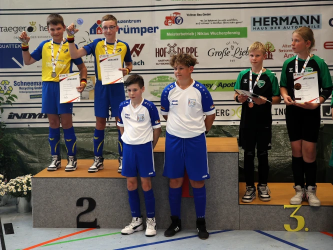 VorschauBild - Ehrenberger U13‑Radballer Rademann/Kaulin werden Deutsche Vizemeister