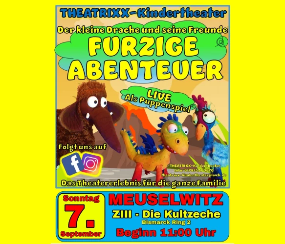 VorschauBild - Puppenspiel "FURZIGE ABENTEUER" in Meuselwitz