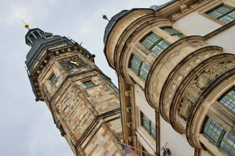 Altenburger Rathaus-Eingang künftig hinten | Rathaus, Altenburg