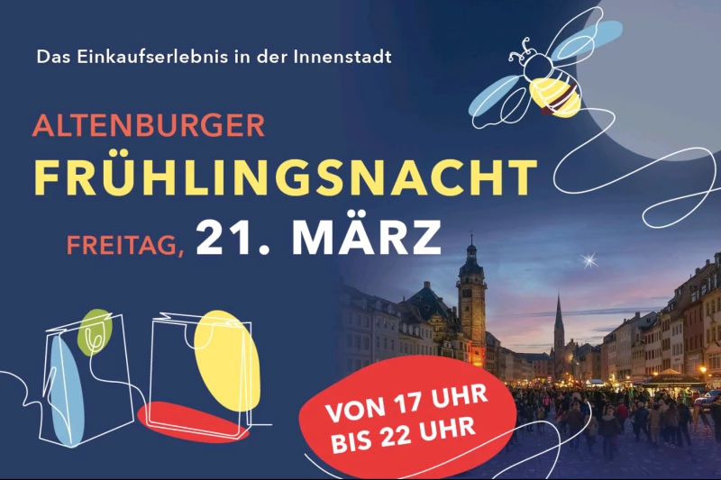 Altenburger Frühlingsnacht: Ein Abend voller Spaß und Überraschungen | 