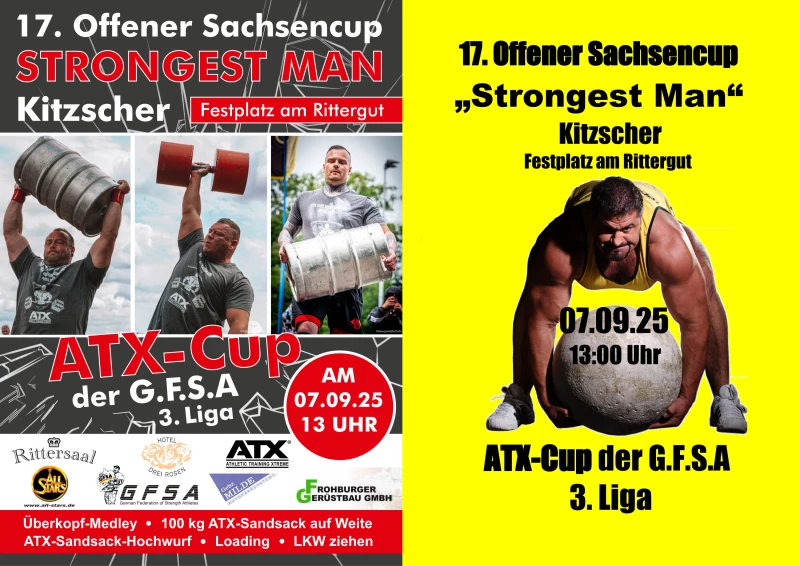 Bis zu 30 super Athleten an Eisen und Beton | 