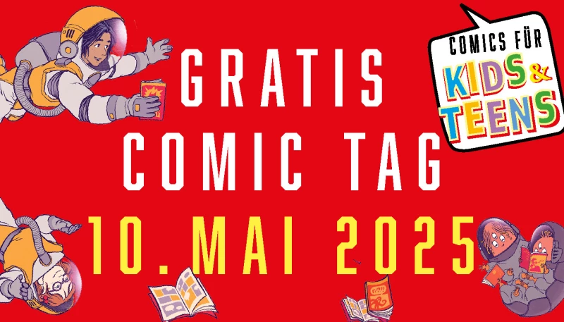 Stadtbibliothek lädt zum „Gratis Comic Tag“ am 10. Mai 2025 ein | 
