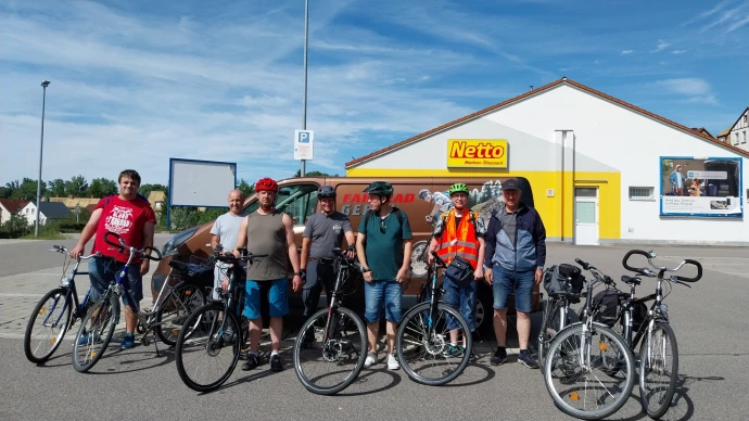 VorschauBild - Rositzer Handicapteam radelte mit Fahrrad Gerth aus Schmölln