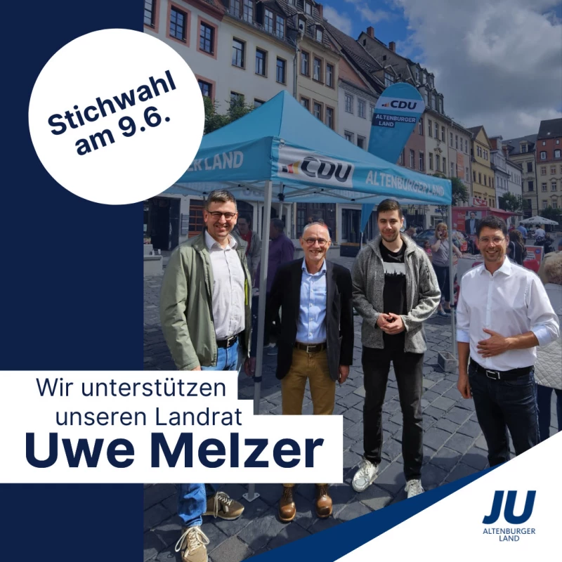 Junge Union gratuliert André Neumann und unterstützt Uwe Melzer | 