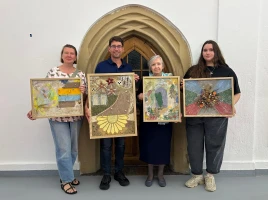 Ukrainische Künstlerin schenkt Altenburg vier Werke zum Stadtjubiläum