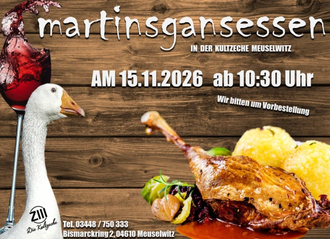 VorschauBild - Martinsgansessen in der Kultzeche