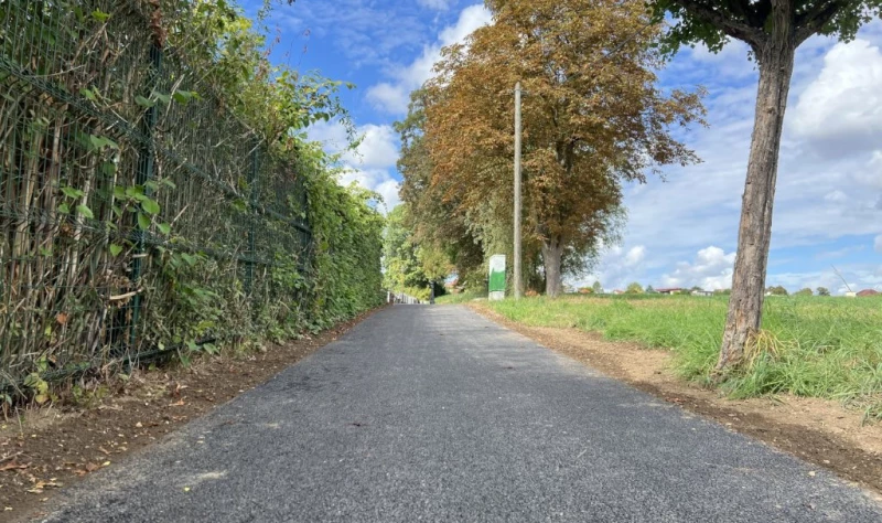 Asphaltierung des Weges vom Franzosengraben zum Netto-Markt | Franzosengraben erhält neuen Asphaltweg