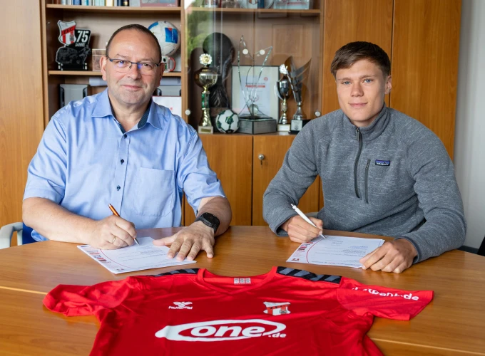 VorschauBild - ZFC Meuselwitz holt U19‑Talent Nevio Konradi von Carl Zeiss Jena