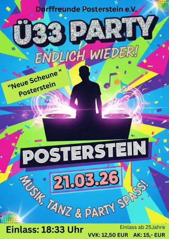 VorschauBild - Ü33 Party