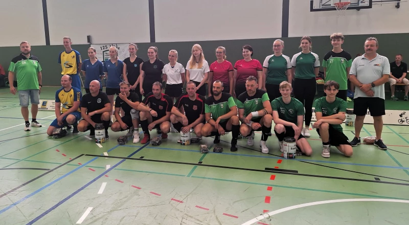 Saisonstart für Ehrenberger Radballer | Siegerehrung