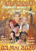 “Damals war’s und heute wieder” - Stars singen für das St. Elisabeth-Hospiz