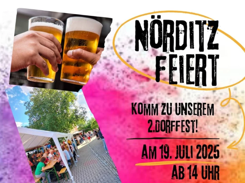 Nörditz Feiert: Komm zu unserem 2. Dorffest! | 