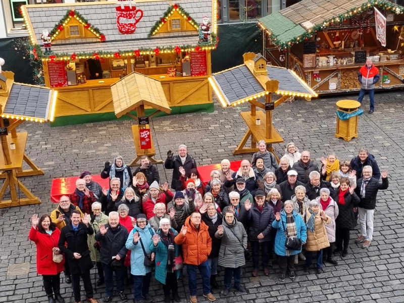 Offenburger auf dem Altenburger Weihnachtsmarkt | Die Offenburger besuchten auch den Altenburger Weihnachtsmarkt.