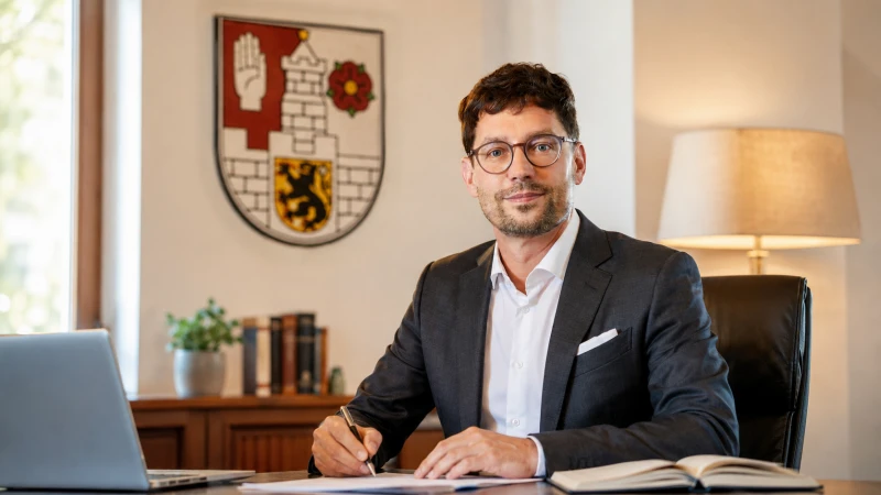 Digitale Bürgersprechstunde verschoben: Neuer Termin am 13. Juli | Altenburgs Oberbürgermeister André Neumann  