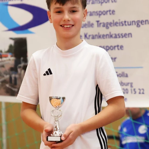 Neujahrsturnier Schüler 2026 - Torschützenkönig Tim Schmidt Wiednitz