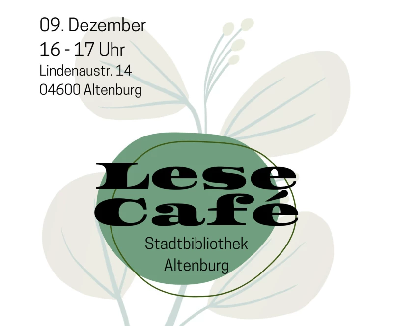 Lese Café in der Stadtbibliothek Altenburg | 
