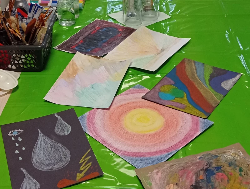 Kunsttherapeutisches Angebot im ST. ELISABETH Hospiz Altenburg | Kunsttherapie