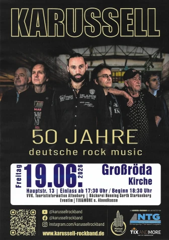 VorschauBild - KARUSSELL - 50 Jahre deutsche Rock Musik