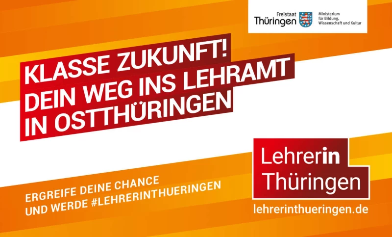 KLASSE ZUKUNFT! Dein Weg ins Lehramt in Ostthüringen | 
