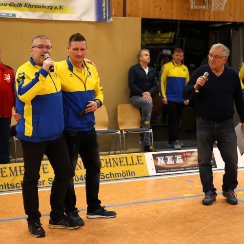 46. Intern. Neujahrsturnier SV Blau-Gelb Ehrenberg - Knut Wesser, Rico Rademann, Frank Hübschmann