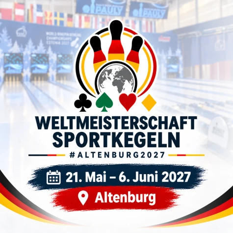 VorschauBild - Weltmeisterschaft Sportkegeln 2027